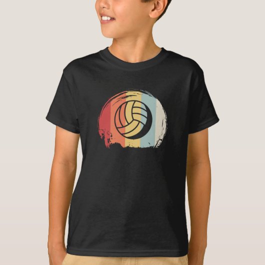 Retro Volleybal T-shirt (Voorkant)