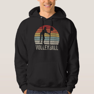  Retro Volleyball 414 vrouwen Hoodie