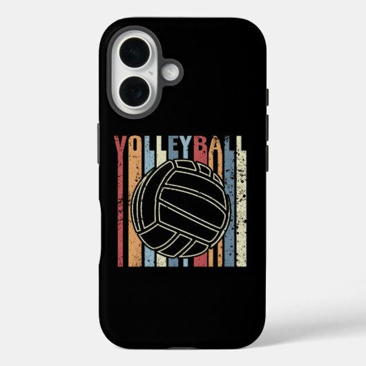 Retro  Volleyball Case-Mate iPhone Case (Achterkant)