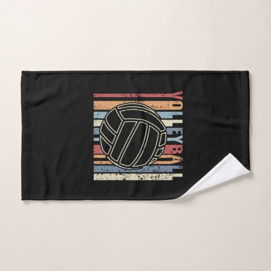 Retro  Volleyball Handdoek (Handdoek)