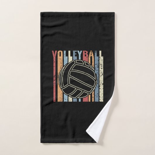 Retro  Volleyball Handdoek (Handdoek)