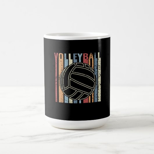 Retro  Volleyball Koffiemok (Center)