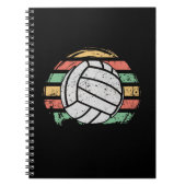 Retro Volleyball Notitieboek (Voorkant)