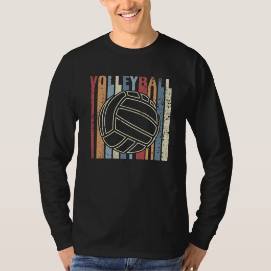 Retro  Volleyball T-shirt (Voorkant)