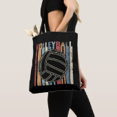 Retro  Volleyball Tote Bag (Dichtbij)