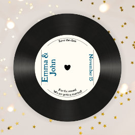 Retro Voor De Historische Klassieke Vintage Muziek Save The Date