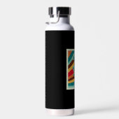 Retro voor handbalspeler waterfles (Rechts)