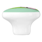 Retro voorstadhuis keramische romp keramische knop (Zijkant)