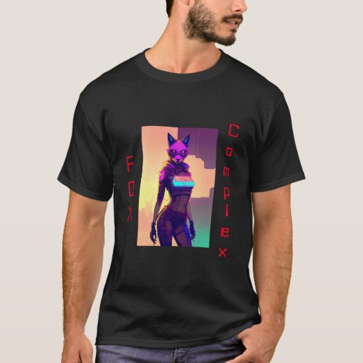 Retro vos T-Shirt (Voorkant)
