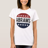 Retro Vote Stacey Abrams Button Shirt (Voorkant)
