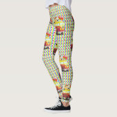 Retro Vredesbord Hippy Van 1960's 1970"s Leggings (Links)