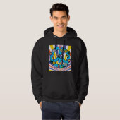 Retro Vredesteken Hoodie (Voorkant volledig)
