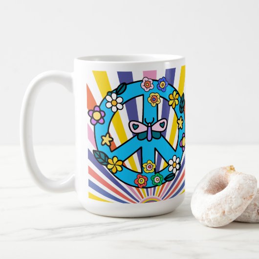 Retro Vredesteken Koffiemok (Met donut)