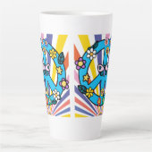 Retro Vredesteken Latte Mok (Voorkant)