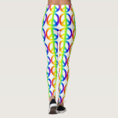 Retro Vredesteken Neon Leggings (Achterkant)