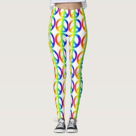 Retro Vredesteken Neon Leggings