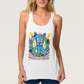 Retro Vredesteken Tanktop (Voorkant)