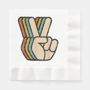 Retro Vredesteken V Fingers 60s 70s 80s Coo Servet