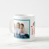 Retro Vreugde Koffiemok (Voorkant links)