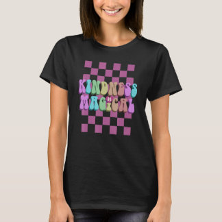 Retro-vriendelijkheid is magisch anti-pesten bewus t-shirt
