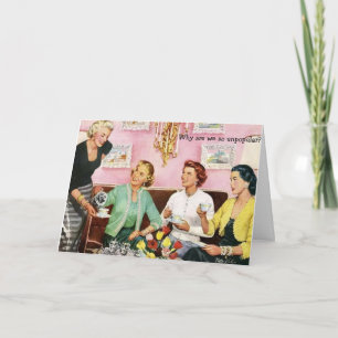 Retro vrienden - Waarom zijn we zo impopulair?, Kaart