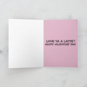 RETRO VRIENDSCHAP VALENTIJNSDAG KOFFIE KAARTEN (Binnen)