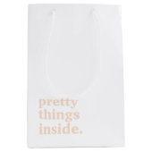 Retro Vrijgezellenfeest Gift Favor Swag Bag A115 Medium Cadeauzakje (Voorkant)