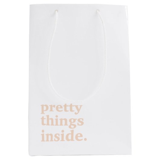 Retro Vrijgezellenfeest Gift Favor Swag Bag A115 Medium Cadeauzakje (Voorkant)