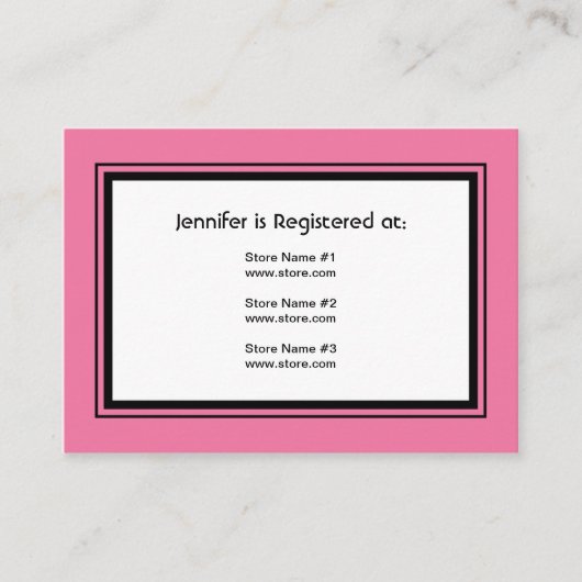 Retro Vrijgezellenfeest Registry Kaart (Voorkant)