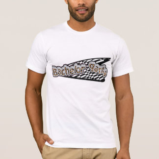 Retro vrijgezellenfeest t-shirt