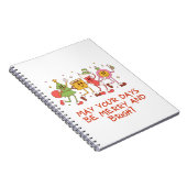 retro vrolijk en helder notitieboek (Rechterzijde)