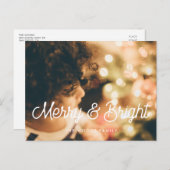 Retro Vrolijk en Helder Vakantiefoto Briefkaart (Voorkant / Achterkant)