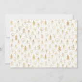 retro vrolijk en heldere kerstfoto feestdagenkaart (Achterkant)