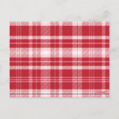 retro vrolijk kerstontwerp briefkaart (Achterkant)