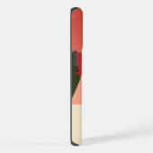 Retro/ Vrolijke Kerstboom iPhone Hoesje (Rechterkant)