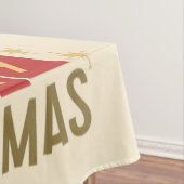 Retro/ Vrolijke Kerstboom Tafelkleed (Voorbeeld)