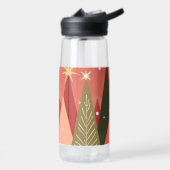 Retro/ Vrolijke Kerstboom Waterfles (Links)