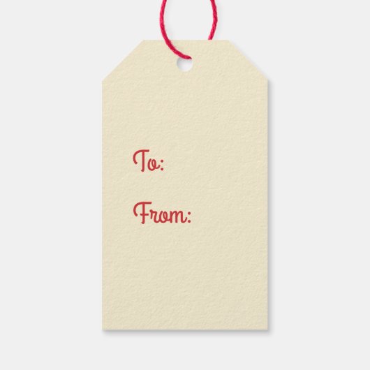 Retro vrolijke kerststerren uit de middeleeuwen cadeaulabel (Achterkant)