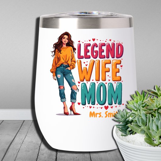 Retro Vrouw Mama Legende  Moederdag Moeder