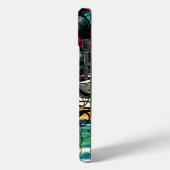 Retro Vrouw op Strand Comic Stijl Pop Art Case-Mate iPhone Case (Achterkant / Links)
