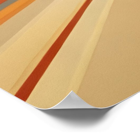 retro vrouw poster (Hoek)