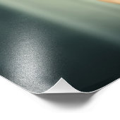 Retro vrouw roken foto afdruk (Hoek)