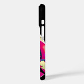 Retro vrouw superheld Case-Mate iPhone case (Achterkant / Links)