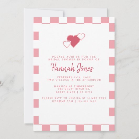 Retro vrouw van de partij Heart Disco Vrijgezellen Kaart (Achterkant)