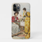  Retro Vrouwen Drink Wijn Case-Mate iPhone Case (Achterkant)