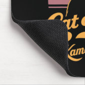 Retro Vrouwen Kamala Harris Cat Lady Muismat (Hoek)