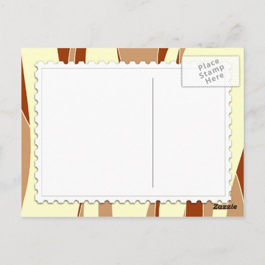 Retro vrouwen kokend Briefkaart (Achterkant)