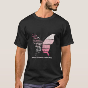 Retro Vrouwen Krijger Borstkanker Bewustzijn Roze T-shirt