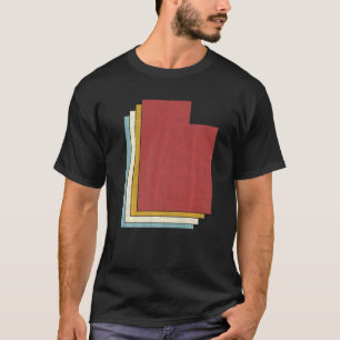Retro VS Staat Vintage Kaart Utah T-shirt