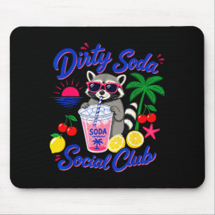 Retro vuile frisdrank sociale club wasbeer zomer muismat